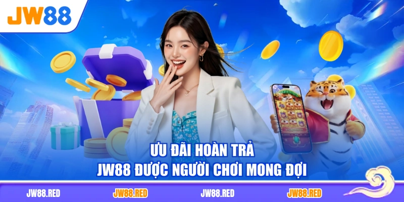 Ưu đãi hoàn trả JW88 được người chơi mong đợi